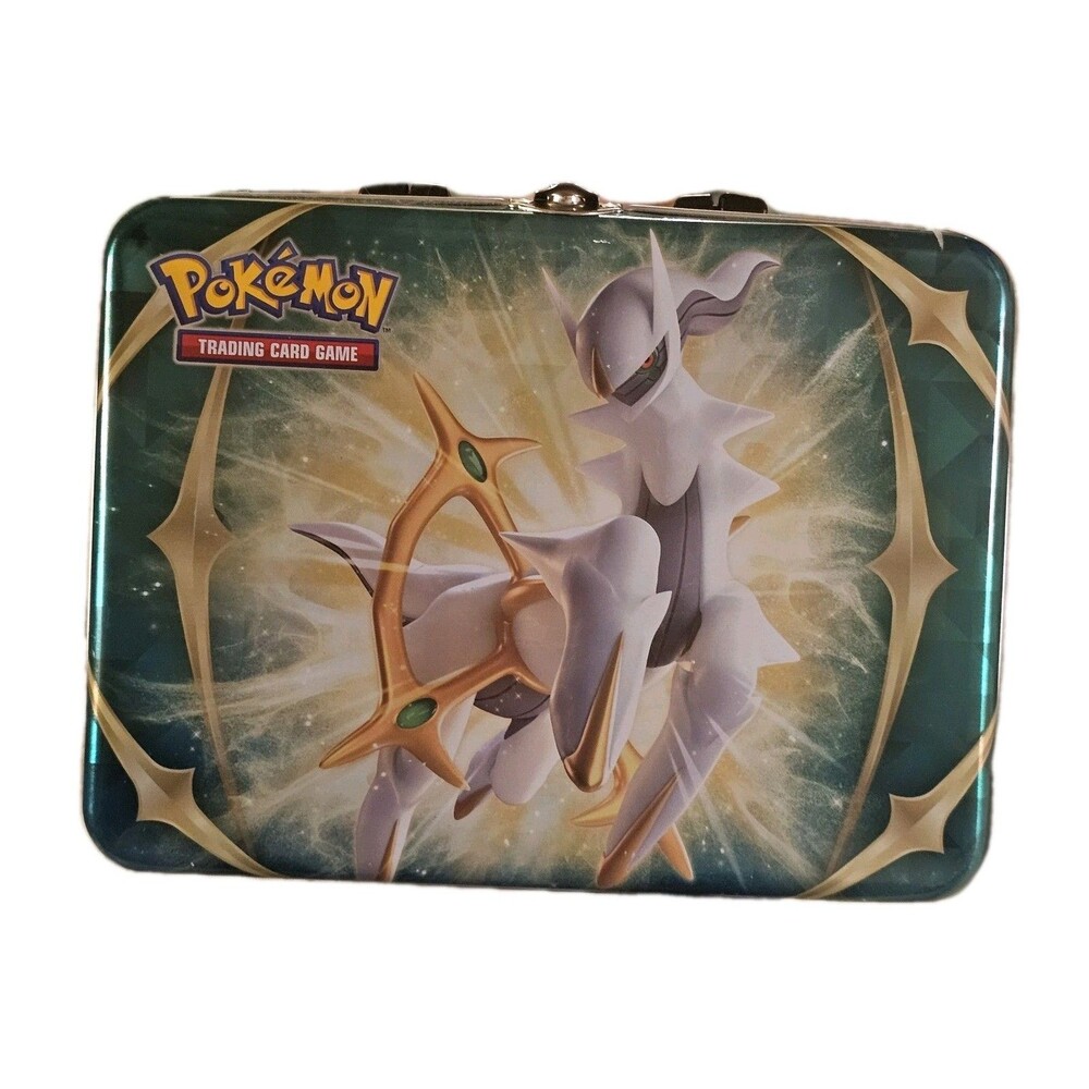 Pokemon Arceus Lunchbox 2022 Collector Great Shape EMPTY  NOTHING INSIDE TIN